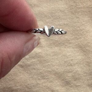 James Avery Heart and Vine Ring